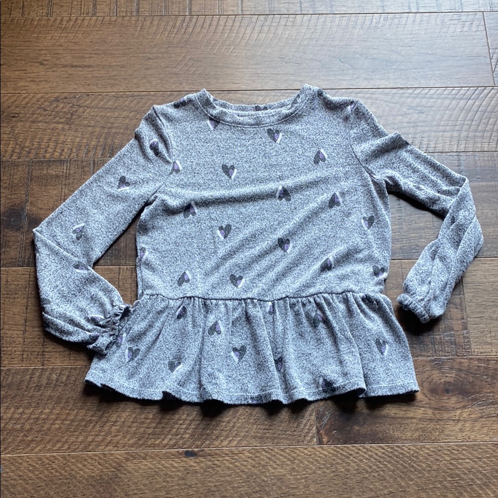 Cat & Jack Heart Top